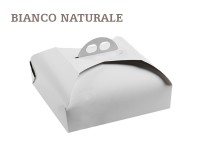 SCATOLE PORTA TORTE BIANCO NATURALE
